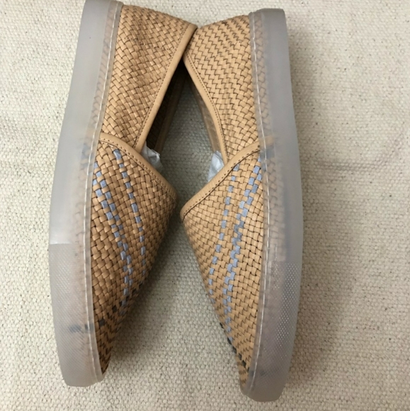 Free People Natural Santorini Leather Slip ons - 9 - Picture 6 of 13